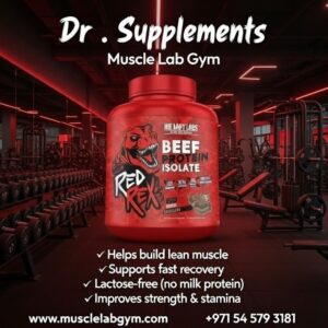 Dr.Supplements Red Rex Beef Protein Isolate